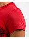 Affliction Dublin Smash Red Crop T-Shirt - Thumbnail image 4 of 4