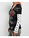 Affliction Eagle Clutch Black & White 2fer Thermal Long Sleeve T-Shirt - Thumbnail image 4 of 4