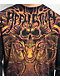 Affliction Electric Storm Black Wash Long Sleeve T-Shirt - Thumbnail image 2 of 3