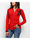 Affliction Elitist Red Wash Button Hoodie - Thumbnail image 1 of 6