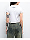 Affliction Elusive Afterlife White Crop T-Shirt - Thumbnail image 2 of 3