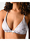 Affliction Elusive Phase White Triangle Bikini Top - Thumbnail image 3 of 5
