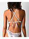 Affliction Elusive Phase White Triangle Bikini Top - Thumbnail image 2 of 5