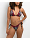 Affliction Empower Dark Red Bikini Bottom - Thumbnail image 1 of 4