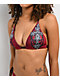 Affliction Empower Red Triangle Bikini Top - Thumbnail image 3 of 3