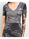Affliction Eros Grey V-Neck T-Shirt - Thumbnail image 3 of 3