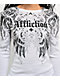 Affliction Estellerly White Thermal Long Sleeve T-Shirt - Thumbnail image 3 of 6
