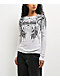 Affliction Estellerly White Thermal Long Sleeve T-Shirt - Thumbnail image 1 of 6