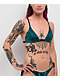 Affliction Eternal Throne Blue Triangle Bikini Top - Thumbnail image 1 of 5