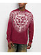 Affliction Eternity Dark Red Long Sleeve T-Shirt - Thumbnail image 1 of 3
