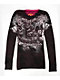 Affliction Faded Iron Pink Wash Reversible Thermal Long Sleeve T-Shirt - Thumbnail image 3 of 4