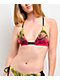 Affliction Flaming Dragon Gradient Triangle Bikini Top - Thumbnail image 1 of 5