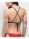 Affliction Flaming Dragon Red Triangle Bikini Top - Thumbnail image 2 of 4