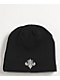 Affliction Fleur-De-Lis Grey Reversible Skully Beanie - Thumbnail image 3 of 3