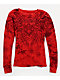Affliction Fleuresque Red Wash Thermal Long Sleeve T-Shirt - Thumbnail image 7 of 8