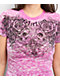 Affliction Forgotten Pink Burnout Crop T-Shirt - Thumbnail image 3 of 4