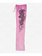 Affliction Forgotten Pink Wash Wide Leg Sweatpants - Thumbnail image 2 of 3
