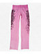 Affliction Forgotten Pink Wash Wide Leg Sweatpants - Thumbnail image 1 of 3
