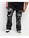 Affliction Gage Alchemy Black Wash Straight Leg Jeans - Thumbnail image 3 of 8