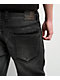 Affliction Gage Alchemy Black Wash Straight Leg Jeans - Thumbnail image 6 of 8