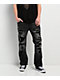 Affliction Gage Alchemy Black Wash Straight Leg Jeans - Thumbnail image 1 of 8