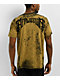 Affliction High Stakes Brown Acid Wash T-Shirt - Thumbnail image 2 of 4