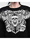 Affliction Horror Swarm Black Long Sleeve Crop T-Shirt - Thumbnail image 2 of 3