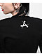 Affliction Horror Swarm Black Long Sleeve Crop T-Shirt - Thumbnail image 3 of 3