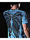 Affliction Ice Blade Blue T-Shirt - Thumbnail image 9 of 9