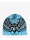 Affliction Ice Blade Rhinestone Blue Reversible Skully Beanie - Thumbnail image 1 of 2