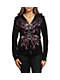 Affliction Iced Inferno Black Zip Hoodie - Thumbnail image 1 of 3