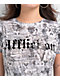 Affliction Iggy Punk White Crop T-Shirt - Thumbnail image 3 of 4