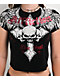 Affliction Imperial Life Black Crop T-Shirt - Thumbnail image 3 of 5