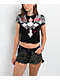 Affliction Imperial Life Black Crop T-Shirt - Thumbnail image 2 of 5