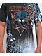 Affliction Internal Prowl Grey Wash T-Shirt - Thumbnail image 3 of 4