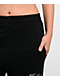 Affliction Isadore Black Wide Leg Sweatpants - Thumbnail image 4 of 5