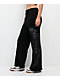Affliction Isadore Black Wide Leg Sweatpants - Thumbnail image 5 of 5
