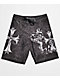 Affliction Jump Black Board Shorts - Thumbnail image 7 of 8