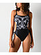 Affliction Jump Black One Piece Swimsuit - Thumbnail image 1 of 4