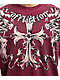 Affliction Jump Burgundy T-Shirt - Thumbnail image 3 of 3