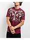 Affliction Jump Burgundy T-Shirt - Thumbnail image 1 of 3