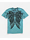 Affliction Kids Ice Blade Blue Wash T-Shirt - Thumbnail image 1 of 4