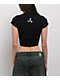 Affliction Liquid Signify Black Crop T-Shirt - Thumbnail image 2 of 3