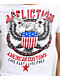 Affliction Live Fast White Crop T-Shirt - Thumbnail image 2 of 3