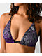 Affliction Medallion Purple Triangle Bikini Top - Thumbnail image 3 of 5