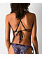 Affliction Medallion Purple Triangle Bikini Top - Thumbnail image 2 of 5
