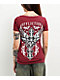Affliction Montreaux Red V-Neck T-Shirt - Thumbnail image 2 of 3