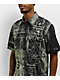 Affliction Motorway Chaos Charcoal Wash Short Sleeve Button Up Shirt - Thumbnail image 3 of 4
