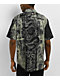 Affliction Motorway Chaos Charcoal Wash Short Sleeve Button Up Shirt - Thumbnail image 2 of 4