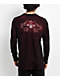 Affliction Native Auto Reversible Red & Black Wash Thermal Long Sleeve T-Shirt - Thumbnail image 6 of 8